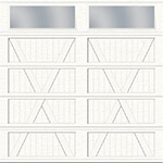 X Layout, Plank Base - 2 bays